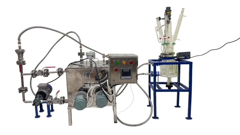 automated CSTR pilot plant